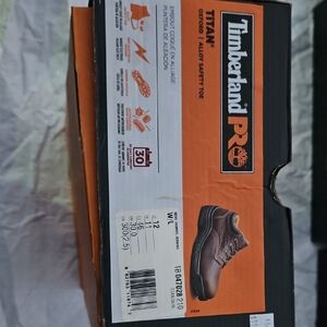 Timberland PRO Titan Oxford Alloy Safety Toe Shoes - Brown